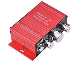 Car HiFi Audio Stereo Amplifier, 12V 2 Channel Digital Audio Amplifier voor Auto