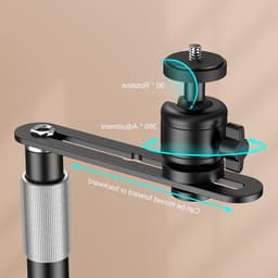 Projector Houder voor Sofa Bed, Ruimtebesparende Wandmontage met 360 Graden Rotatie voor Computer en Entertainment — thumbnail 2