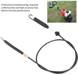 Dailygoods- Dekkoppelingskabel met Veer - Kunststof/Staal - Vervangingsonderdeel voor Grasmaaiertractor - Geschikt voor 700-serie - Stabiele Prestaties - Duurzaam Materiaal - Grasmaaierkabel — thumbnail 4