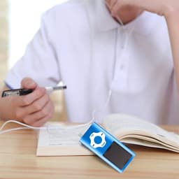 carmdering - MP3 / MP4 Speler - Bluetooth - USB - Shuffle - SD kaart tot 64GB - Voice recorder - Dictafoon - blauw — thumbnail 5