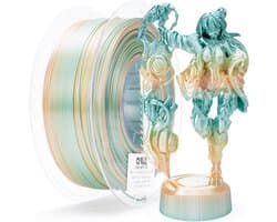 PLA Filament - 3D Printer Materiaal - Modelbouw - Zijde Kleurverloop - 1.75mm 1kg - Regenboog