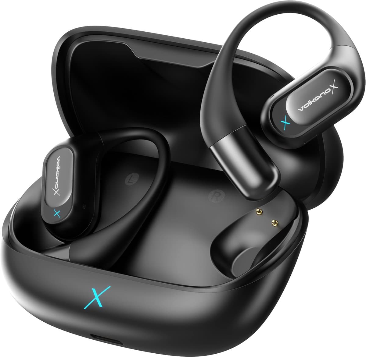 VolkanoX O300 Oortjes Draadloos - Bluetooth Oordopjes Draadloos - Open Ear Oortjes - Hardloop Oortjes - Environmental Noise Cancelling - Waterbestendig — afbeelding 1