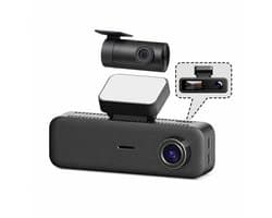 Novari - Dashcam 4K - Dashcam - Dashcam voor auto - Dashcam draadloos - Driekanaals opname in 4K+1080p+1080p - Spraakbesturing