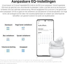 Redmi Buds 8 Lite Wit | Draadloze oordopjes | Tot 42dB ANC | 12.4mm driver | 36 uur batterij | AI gespreksruisreductie | Bluetooth — thumbnail 2