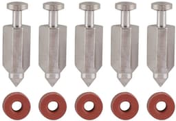 Dailygoods- Carburateur Reparatieset 5 Stks - Vervangingsnaald - Rubber Pakking - Voor Briggs Stratton - 398188 - Eenvoudig te installeren — thumbnail 1
