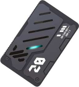 Externe Harde Schijf - Draagbare HDD SSD - Bestanden Opslaan - Schokbestendige Aluminium Behuizing - 25 inch - Zilver — thumbnail 1