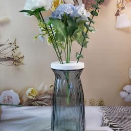 Siliconen mal met honingraatpatroon voor het gieten van kaarsen en het maken van bloemstukken, inclusief huizen en spiraalsteelhouder voor creatieve decoratie — thumbnail 3