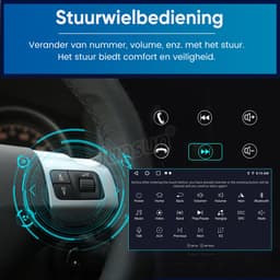 Junsun Android 15 Plug & Play Autoradio Geschikt Voor Opel Astra H Corsa C & D Agila Combo Antara Vectra Zafira, Draadloze CarPlay & Anfriod Auto, 7-inch Touchscreen, Bluetooth, GPS-Navigatiesystem, WiFi, FM, RDS, DSP, 2+64GB, Quad-Core processor — thumbnail 4
