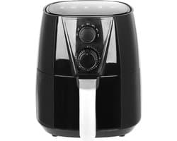 YOR® Airfryer xl - Airfryer xxl - Heteluchtfriteuse - Frituur, grill, bak en braad- Zwart - ‎26cm x 32cm x 29cm