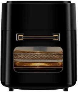 Slimme Airfryer Oven - Heteluchtfriteuse - Gezond Bakken - Olievrije Bereiding - 15 Liter Capaciteit - Zwart — thumbnail 1
