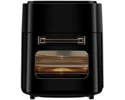 Slimme Airfryer Oven - Heteluchtfriteuse - Gezond Bakken - Olievrije Bereiding - 15 Liter Capaciteit - Zwart