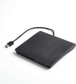 Externe DVD Brander - Optische Drive - Bestanden Archiveren - Snelle USB 3.0 - 8x Leessnelheid - Zwart — thumbnail 1