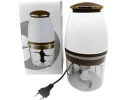 Keukenmachine - Groentehakselaar - Maaltijdvoorbereiding - Viersnijderssysteem - 700 ml - Transparant