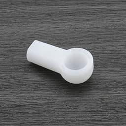 2 stuks vervangende eindkap voor bovenste duwstanggewricht 98656127902, compatibel met Porsche Boxster 986 987 bovenste ondersteuningsbeugel, duwstangkogelgewrichtadapters, wit — thumbnail 4