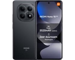 Smartphone-REDMI Note 15 5G-6GB+128GB-Zwart