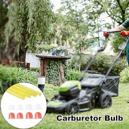 12 stuks vervangende primerbollenset voor Zama Echo Stihl Homelite Robi Pouland 0058001 12538108660 561635001 A01195A, GPU-materiaal carburateurbollen met brandstofslangen — thumbnail 5