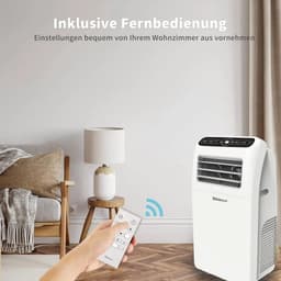 Shinco Mobiele Airco - Draagbare Airco - Portable Airco - Verrijdbare Airco - 12000 BTU - Koeling Ventileren Ontvochtigen tot 360m3 — thumbnail 4