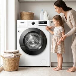 Heinner HWM-HME9014IVA10+++ Wasmachine - 9 kg - 1400 tpm - Energieklasse A-10% - Stoomfunctie met Allergy Care & Baby Care - 15 Programma’s - Quick Wash 15 min - Inverter Motor - Wit - 5 Jaar Garantie — thumbnail 11
