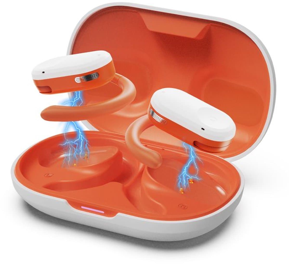 Bluetooth sportoortjes, draadloze Bluetooth 5.3, HiFi-geluidskwaliteit, IPX4 waterdicht, comfortabel om te dragen, 12 uur batterijduur. — afbeelding 1