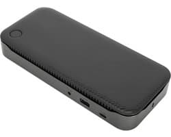 Universeel Dockingstation - USB C Hub - Werkstation Uitbreiden - Quad 4K Displays - 100W Stroomvoorziening - Zwart