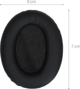 kwmobile 2x oorkussens geschikt voor Sony WH-1000XM3 - Earpads voor koptelefoon in zwart — thumbnail 5