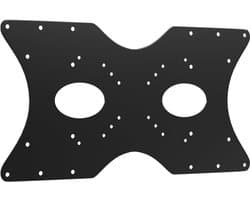 IMtKotW VESA-adapter voor 32-55 inch televisie tv-adapterplaat, compatibel met VESA van 50 x 50 mm tot 400 x 200 mm, tot 30 kg, zwart