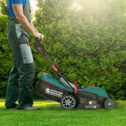 Elektrische Grasmaaier – Elektrische Maaier – Benzinevrije Grasmaaier – Tuinmaaier – Mulchmaaier – 1800 W Motor – 42 cm Maaibreedte — thumbnail 2