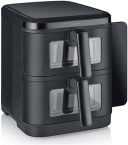 Severin FR 2468 S-Fry Duo Stack - Dubbele Airfryer- Heteluchtfriteuse - 2x 5,5 Liter boven elkaar - Ruimtebesparend — thumbnail 13