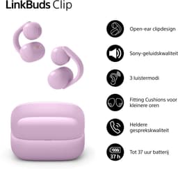 Sony Linkbuds Clip Paars — thumbnail 5