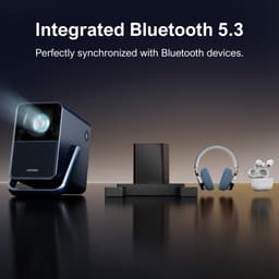 Beamer – Projector – Mini Beamer – Draagbare Beamer – Office Projector – Native Full HD 1080p – 1000 ANSI Lumen – WiFi 5.3 Draadloos — thumbnail 2