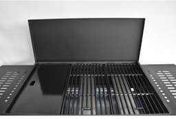 Gasbarbecue + bakplaat - GRILL GARDEN - Zwart - 3 branders - Met beschermkap - Piëzo-elektrische ontsteking — thumbnail 5