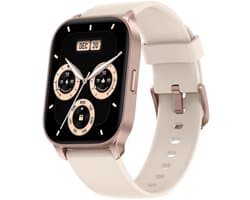 Smartwatch, Horloge voor Dames, Smartwatch Compatibel met Android en iOS Telefoon, Beantwoord/Voer Oproepen uit, Fitness Tracker Horloge, Hartslag/Slaap Tracker/100 Sportmodi/IP68 Waterdicht.