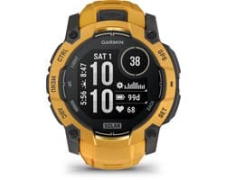 Garmin Instinct® 3 Solar – GPS Smartwatch – 50 mm – Zonne-energie – Sunburst/Geel – Limited Edition