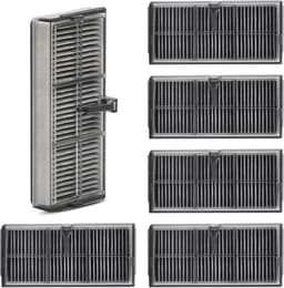 6 stuks HEPA-filteraccessoires-voor Dreame L10s Ultra Gen 2 / X40 Ultra / X40 Master / L40 Ultra / L10s Pro Ultra / X30 Ultra / L10s Ultra Gen 3 stofzuiger-actieve koolstoffilter-reserveonderdelen — thumbnail 1