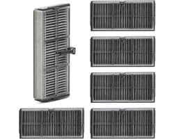 6 stuks HEPA-filteraccessoires-voor Dreame L10s Ultra Gen 2 / X40 Ultra / X40 Master / L40 Ultra / L10s Pro Ultra / X30 Ultra / L10s Ultra Gen 3 stofzuiger-actieve koolstoffilter-reserveonderdelen