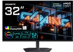 GIGABYTE MO32U24 - 4K UHD QD-OLED Gaming Monitor - 240Hz - 32 Inch — thumbnail 1