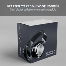 StayPowered Koptelefoon met Microfoon - Ruisonderdrukking voor Ultieme Geluidskwaliteit - HD-Oproepen - Opvouwbaar en Draagbaar - Universele Compatibiliteit - Volumeregeling op de Kabel - 3,5 mm AUX Jack - Zwart - Levering Sneller dan Aangegeven! — thumbnail 3