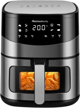 Airfryer 6,5L met Dubbele Verwarmingssysteem en LED-Display - Gezond Frituren — thumbnail 1
