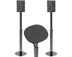 NBAP® Luidspreker Standaard - Speaker Vloerstandaard - Extra Stevig - Zwart