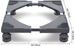 ACXIN Verstelbaar Onderstel 4 Voeten 45-75 cm Sokkels Voor Wasmachine Koelkast — thumbnail 5
