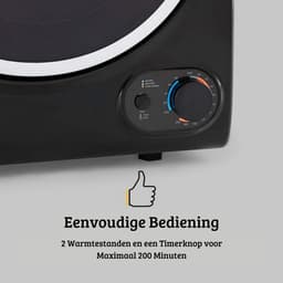 Luxe Mini Droger – Wasdroger – Warmtepompdroger – Condensdroger – Energiebesparend Design – Hoogwaardig Materiaal – 1900W – Zwart — thumbnail 3