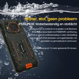 Blackview BV6200 Plus Robuuste Smartphone 4G - 24GB RAM - 128GB - 6,56 inch - 11000mAh - IP68/IP69K Outdoor telefoon - Dual SIM - Android 14 - NFC - GPS - Oranje — thumbnail 12