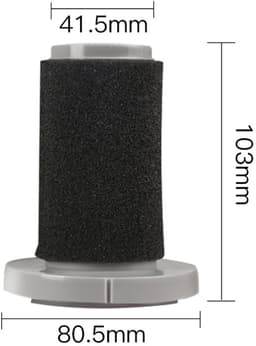 2 stuks Stofzuiger Filters - Geschikt voor Deerma DX700 DX700S - - Stofzuigeronderdelen - Filter met Spons CoverVervanging — thumbnail 2