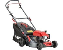 Benzine grasmaaier - Gazonmaaier motor - Effectief gazon maaien - Centrale hoogte instelling - 41 cm maaibreedte