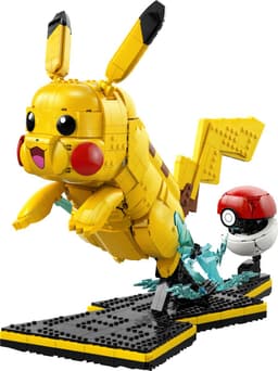 LEGO Pokémon Pikachu en Pokéball Bouwpakket voor Volwassenen en Woondecoratie - 72152 — thumbnail 6