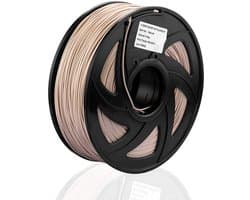 PETG 1.75mm 3D Printer Filament Houtkleur 1KG voor Hoge Taaiheid