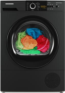 Heinner - Warmtepompdroger - 9 KG - 15 Programma’s - LED Display - Trommelverlichting - Zilver — thumbnail 3