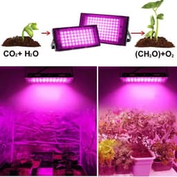 100W LED-blacklight, krachtige UV-spotlight, IP66, 395nm UV-lamp voor kerst- en Halloweenfeesten — thumbnail 3