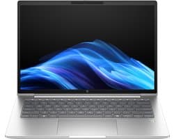 "HP ProBook 4 G1i 14 inch Notebook AI PC Intel Core Ultra 5 225U Laptop 35,6 cm (14"") WUXGA 16 GB DDR5-SDRAM 512 GB SSD Wi-Fi 6E (802.11ax) Gratis DOS Zilver"