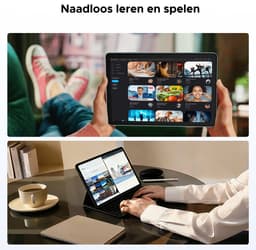 POCKAM P10 TAB - Gemini AI Tablet - 48 GB RAM (8+40 GB) + 128 GB ROM - 10,1 inch HD- Android 16 - 7000mAh - Quad-Core T310 - Dubbele luidsprekers - Volledige accessoirebundel met toetsenbord en stylus — thumbnail 3